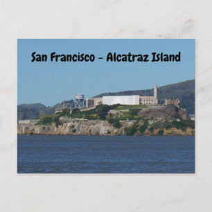 Ilha Alcatraz - Cartão postal de São Francisco