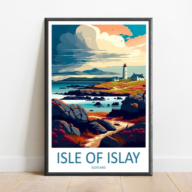 Ilha De Islay Impressão De Viagem Arte De Parede I (Criador carregado)