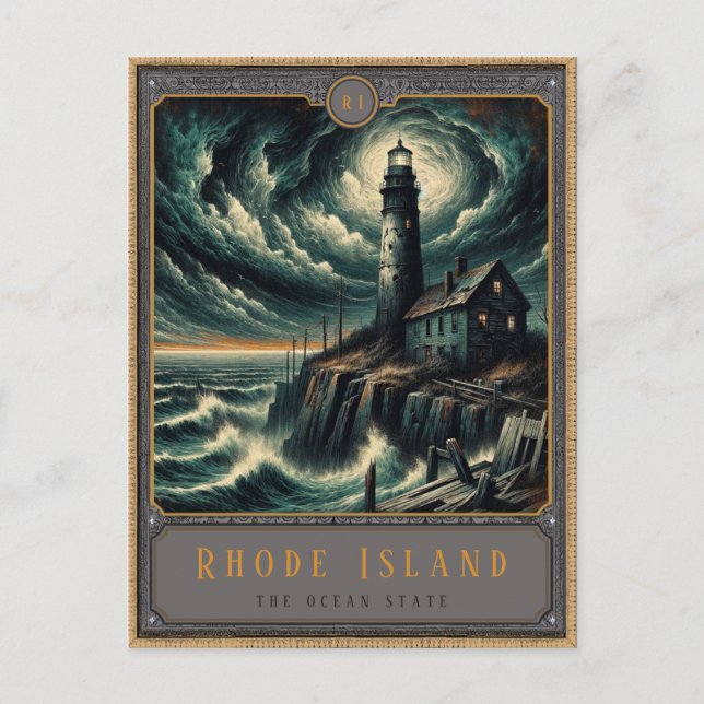 Ilha de Rhode | Cartão Postal de Arte Gótica (Frente)