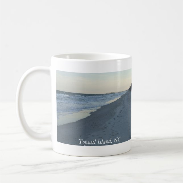 Ilha de Topsail, caneca de café do NC (Esquerda)