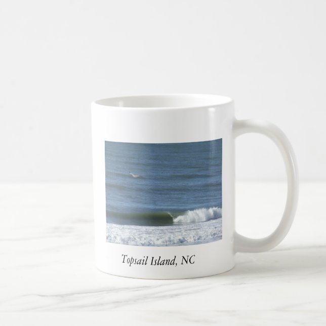 Ilha de Topsail, caneca de café do NC (Direita)
