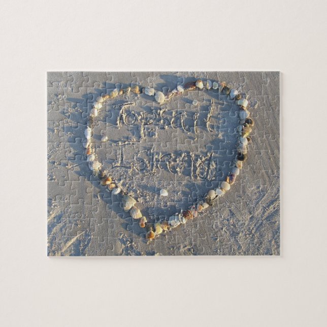 Ilha de Topsail, quebra-cabeça do NC, (Horizontal)