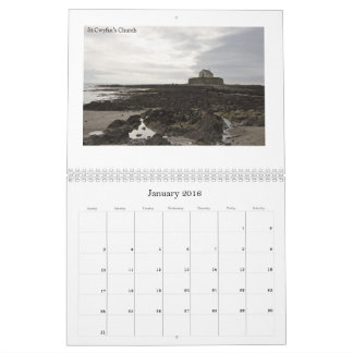 ILHA do calendário de ANGLESEY