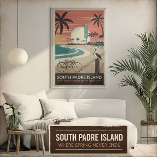 Ilha do Padre do Sul - Poster Costeira Retroal