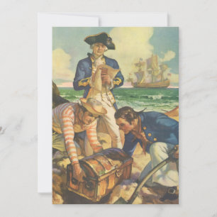 Ilha do Tesouro, Contos de Fadas Piratas Vintage