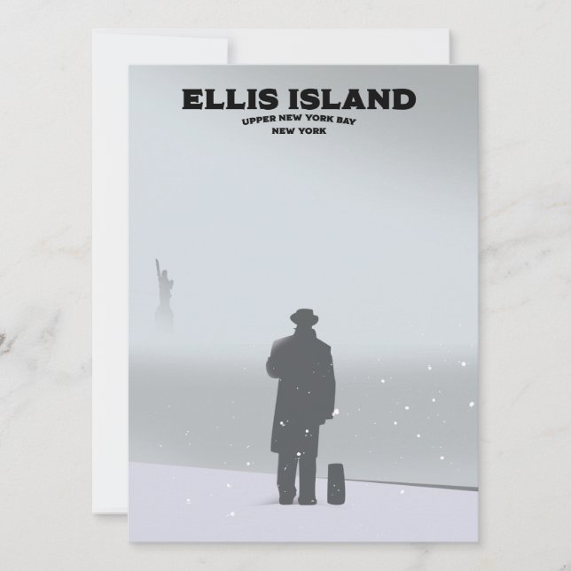 Ilha Ellis Nova York NYC (Frente)
