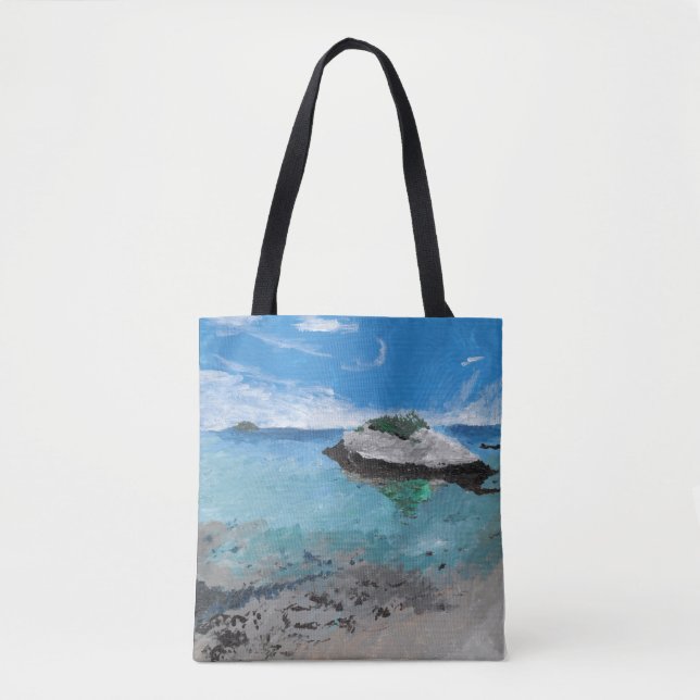 Ilha Kitten, Maine Tote Bag (Frente)