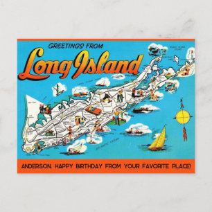 Ilha Longa, NY Cartão Postal de Ocasiao