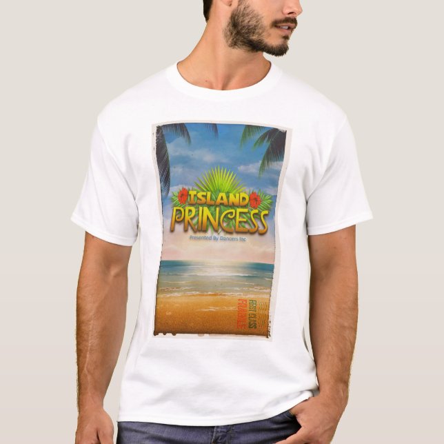 Ilha oficial Princesa Considerando T-Shirt (Mens) (Frente)