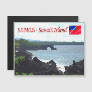 Ilha Savai'i - Linha Costeira - Samoa -