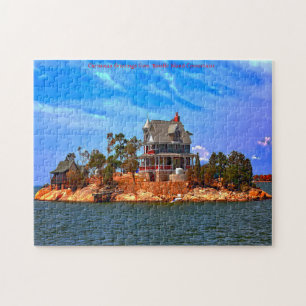 Ilha Thimble Connecticut. Quebra-cabeça