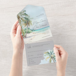 Ilha Tropical Palm de Praia Gorgemente