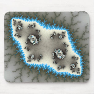 Ilhas Azuis - Mousepad Fractal