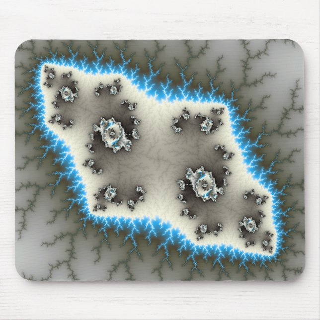 Ilhas Azuis - Mousepad Fractal (Frente)