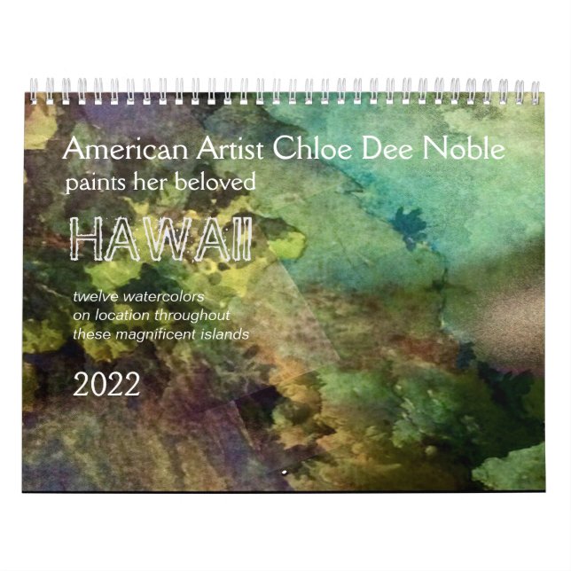 Ilhas do HAWAII ~ 2022 Calendário (Capa)