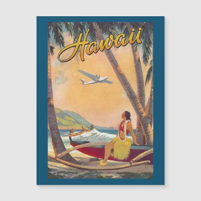 Ilhas Havaianas Vintage Viagem Aloha Pacífico (Frente)