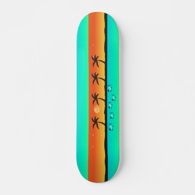 Ilhas Sunset Skateboard (Frente)