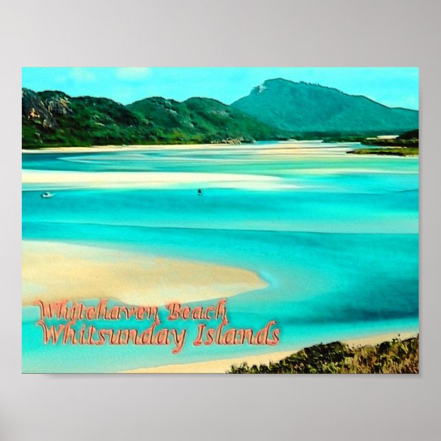 Ilhas Whitsunday - Austrália - Poster (Frente)