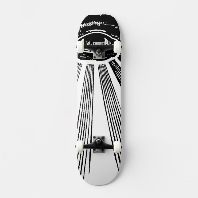 Illuminati All Seeing Skateboard (Frente)