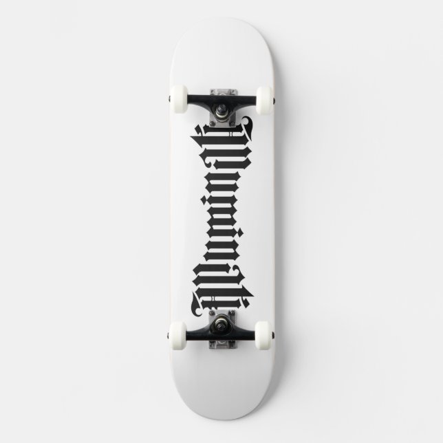 Illuminati - skate (Frente)