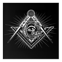 Illuminati Todos Vendo Símbolo de Freemason Ocular