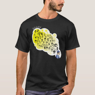 ILLUS: T-shirt da música da sensação bom