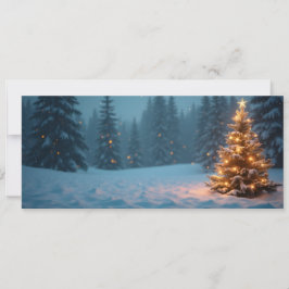 illustration Sapin enneigé