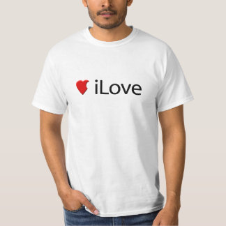 iLove (I Love) Men's T-Shirt