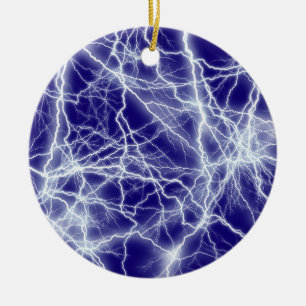 Iluminação Elétrica Dispara Ornamento Redondo Cerâ