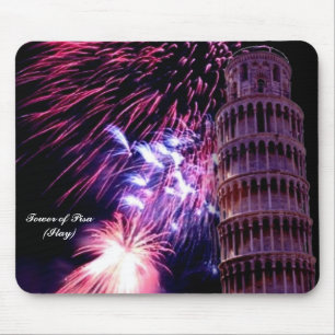 Iluminação FireworksTorre de Pisa Mousepad