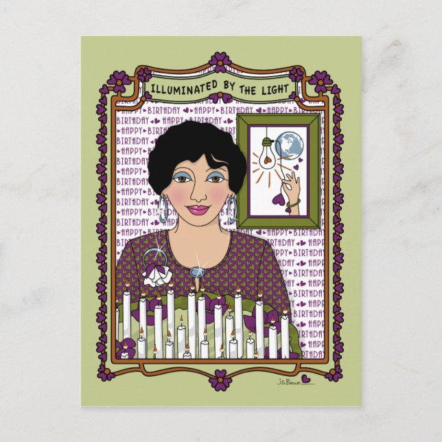 Iluminado Pelo Cartão Postal Light_A_ (Frente)