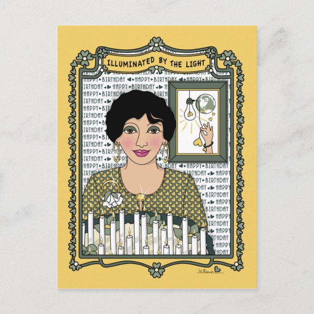 Iluminado Pelo Cartão Postal Light_C_ (Frente)