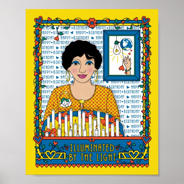 Iluminado Pelo Poster Light_B_8x10 (Frente)