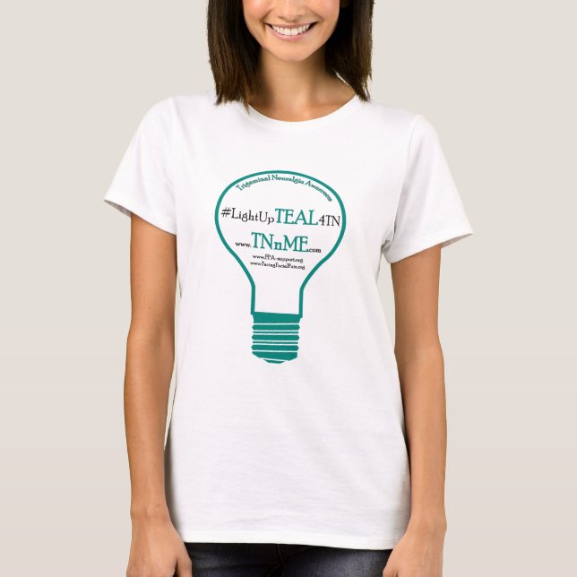 Ilumine acima o t-shirt do Neuralgia de Trigeminal (Frente)