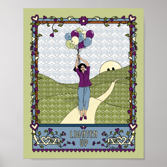 Ilumine um pouco - Poster 8x10 (Frente)