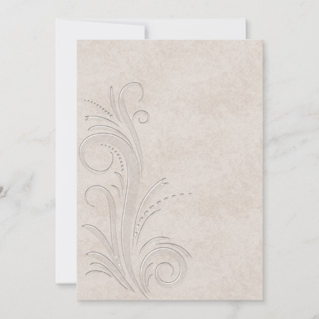 Ilusão Embrionada Convite à Bola Debutante (Frente)