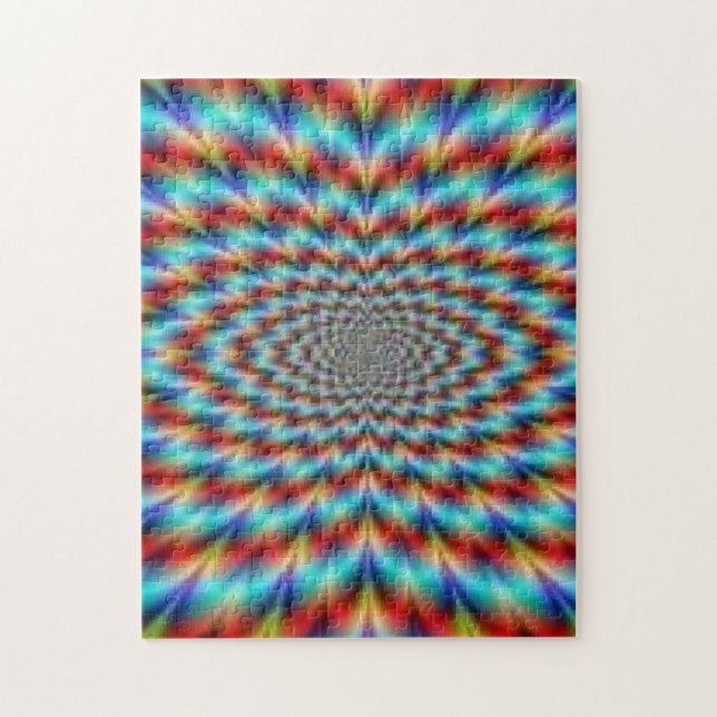 Ilusão Óptica De Escuta. Quebra-cabeça mais forte  (Vertical)