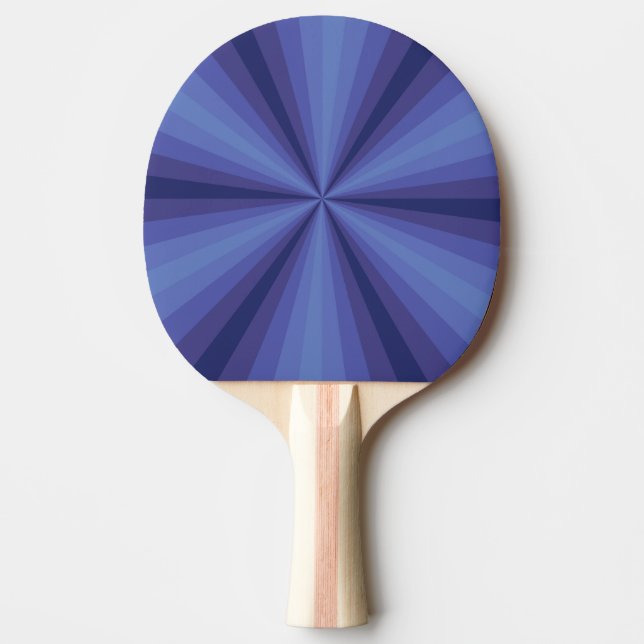 Ilusão Óptica Raquete de Ping Pong Azul (Frente)