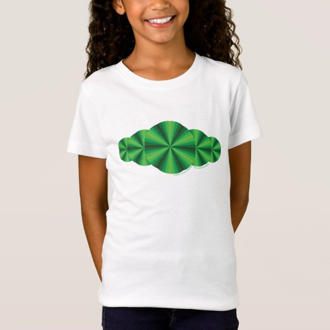 Ilusões Ópticas Camisa Verde e Camisa Luz do Bebê (Frente)