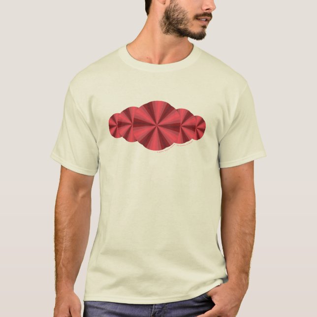 Ilusões Ópticas Camisa Vermelha e Camisa Negra Beb (Frente)