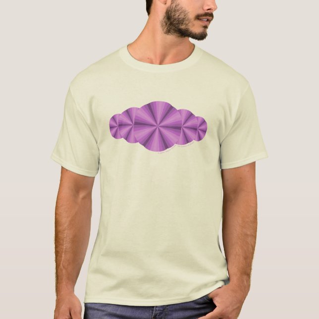 Ilusões Ópticas Criança Roxa e Camisa Negra Bebê (Frente)