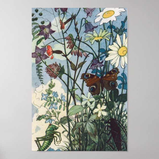 Ilustração Antiga de Poster Else Wenz Vietor (Frente)