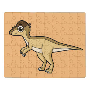 Ilustração Bela De Um Dinossauro Paquicefalossauro