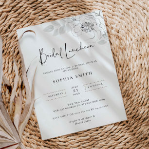 Ilustração Botânica Convite à Colônia de Brid