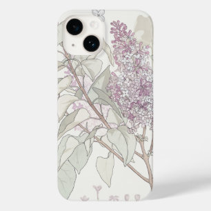 Ilustração Botânica de Lilac —