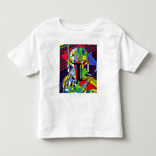 Ilustração Colorida de Robô Vetor T-Shirt