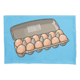 Ilustração da cartonagem de ovo