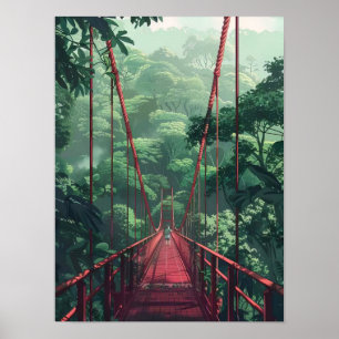 Ilustração da Costa Rica Impressão da Costa Rica F