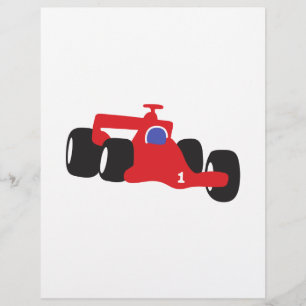 Ilustração de Auto Racing impressa em t-shirts