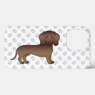 Ilustração de Cachorro Casaco Suave Castanho
